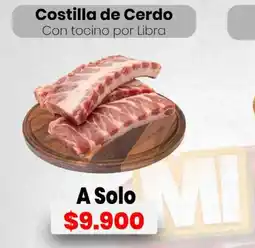 Supermío Costilla de Cerdo oferta