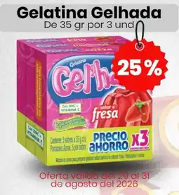 Supermío Gelatina Gelhada oferta
