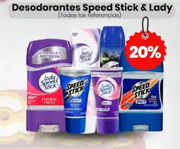 Supermío Desodorantes Speed Stick & Lady oferta