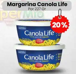 Supermío Canola Life Margarina Canola Life oferta