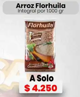 Supermío Florhuila arroz integral oferta