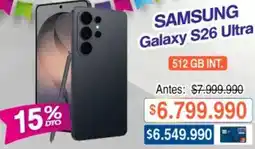 Alkosto Samsung - galaxy s26 ultra oferta