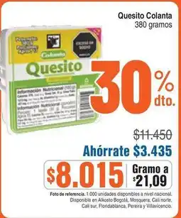 Alkosto Colanta - quesito oferta