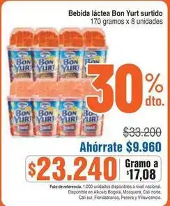 Alkosto Bon yurt - bebida l acte surtido oferta