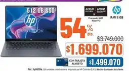 Alkosto Hp - omnibook oferta