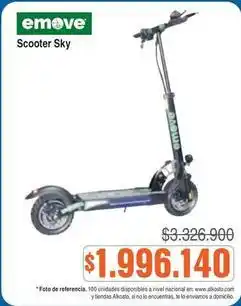 Alkosto Sky - scooter oferta