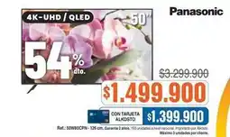 Alkosto Panasonic - 4k-uhd / qled tv oferta
