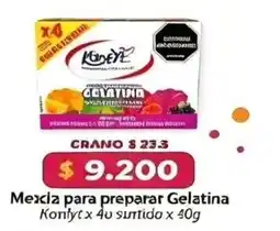 El Cámbulo Konfyt mezcla para preparar gelatina oferta