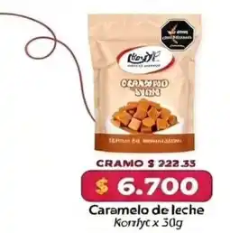 El Cámbulo Kortfyc caramelo de leche oferta