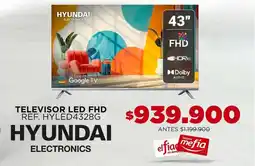 Flamingo Hyundai televisor led fhd oferta