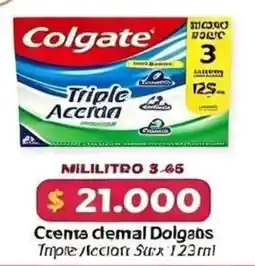 El Cámbulo Colgate Triple Accion oferta