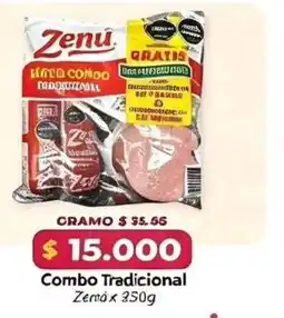 El Cámbulo Zenu Combo Tradicional oferta