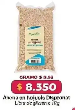 El Cámbulo Dispronat arena en hojuela oferta