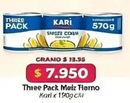 El Cámbulo Kari maíz tierno oferta