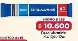 El Cámbulo DAN Papel aluminio oferta