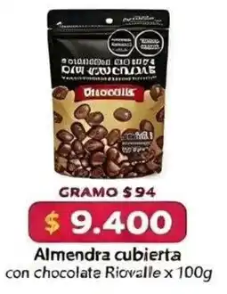 El Cámbulo Riovalle almendra cubierta con chocolate oferta