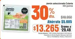 Alkosto Jamón seleccionado Colonta oferta