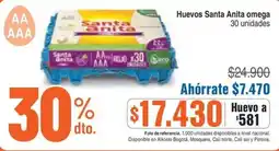 Alkosto Huevos Santa Anita omega oferta