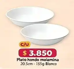 El Cámbulo Plato hondo melamina oferta