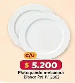 El Cámbulo Plato pando melamina oferta