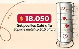 El Cámbulo Set pocillos Café oferta