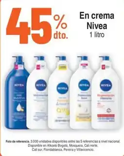 Alkosto Nivea en crema oferta