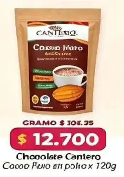 El Cámbulo Chocolate Cantero Cacao Puro en polvo oferta