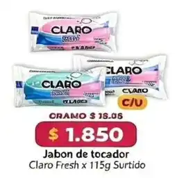 El Cámbulo Claro jabon de tocador oferta