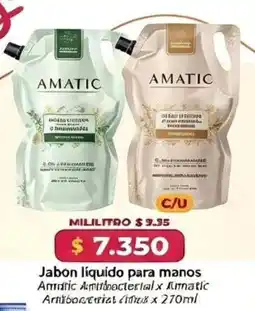 El Cámbulo Amatic jabón líquido para manos oferta
