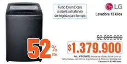 Alkosto LG lavadora 13 kilos oferta