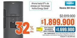 Alkosto Mabe nevera 394 litros oferta