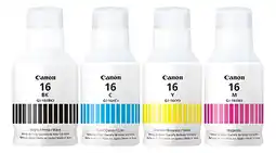 Falabella Kit de Tintas GI-16 Originales para MAXIFY GX3010 / GX4010 / GX5010 / GX6010 / GX7010 oferta