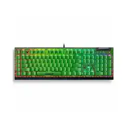 Falabella TECLADO MECÁNICO BLACKWIDOW V4 X MINECRAFT con Switches Verdes Táctiles oferta
