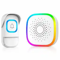Falabella Timbre De Puerta Inalámbrico Volumen Luz LED Portero oferta