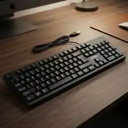 Falabella Teclado Alámbrico K530 USB Ergonómico Windows y Mac oferta