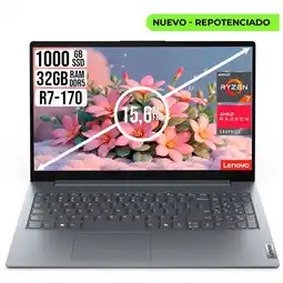 Falabella Portatil V15 G6 AMD Ryzen 7-170 SSD 1TB RAM 32GB Led Fhd 15.6 oferta
