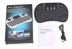 Falabella Mini Teclado Inalámbrico Airmouse Android Smart Tv Iluminado oferta