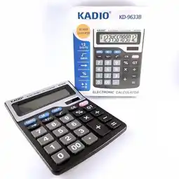 Falabella Calculadora Escritorio Kadio 9633 de 12 digitos oferta