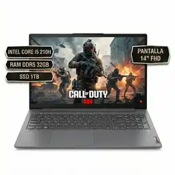 Falabella V14 G5 INTEL CORE i5 210H, RAM DDR5 32GB , SSD 1TB, 14 FHD, GRIS OSCURO oferta