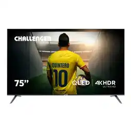 Falabella Televisor 75 4K Smart TV QLED 75TG4770 Google TV oferta