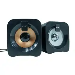 Falabella Parlantes PC Estéreo Compactos 6W USB Jack 3.5 mm oferta