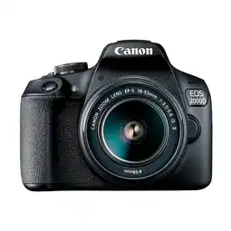Falabella Cámara EOS 2000d con lente kit 18-55 oferta