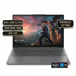Falabella V14 G5 INTEL CORE i5 210H, RAM DDR5 16GB , SSD 1TB, 14 FHD, GRIS OSCURO oferta