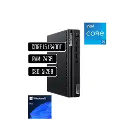 Falabella PC TINY THINKCENTRE M70Q GEN 4 - INTEL CORE I5 13400T - 24GB DDR4 - 512GB SSD - WIN 11 PRO oferta