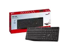 Falabella Teclado Inalambrico Kb-7200 Multimedia Silencioso oferta