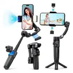 Falabella Estabilizador Gimbal TOKQI M06 3 Ejes Con IA Micrófono oferta