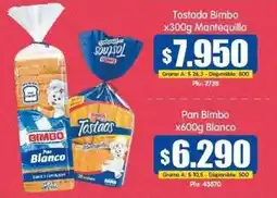 Surtifamiliar Bimbo Tostada Mantequilla oferta