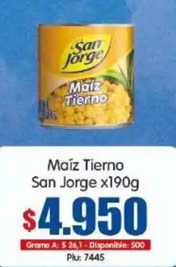 Surtifamiliar San Jorge Maíz Tierno oferta