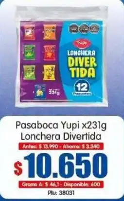 Surtifamiliar Yupi lonchera divertida oferta