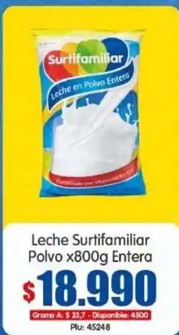 Surtifamiliar Leche Surtifamiliar Polvo Entera oferta